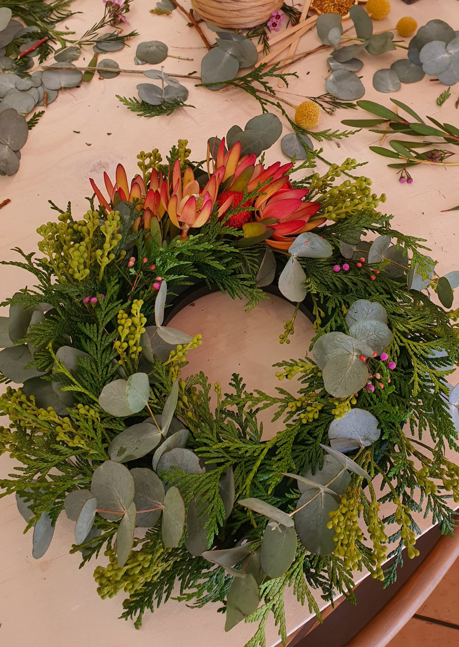 *Christmas in July* - Wreath Making Workshop