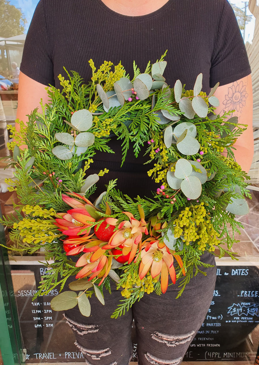 *Christmas in July* - Wreath Making Workshop