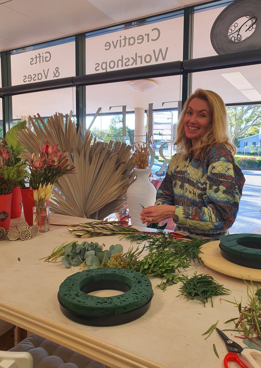 *Christmas in July* - Wreath Making Workshop