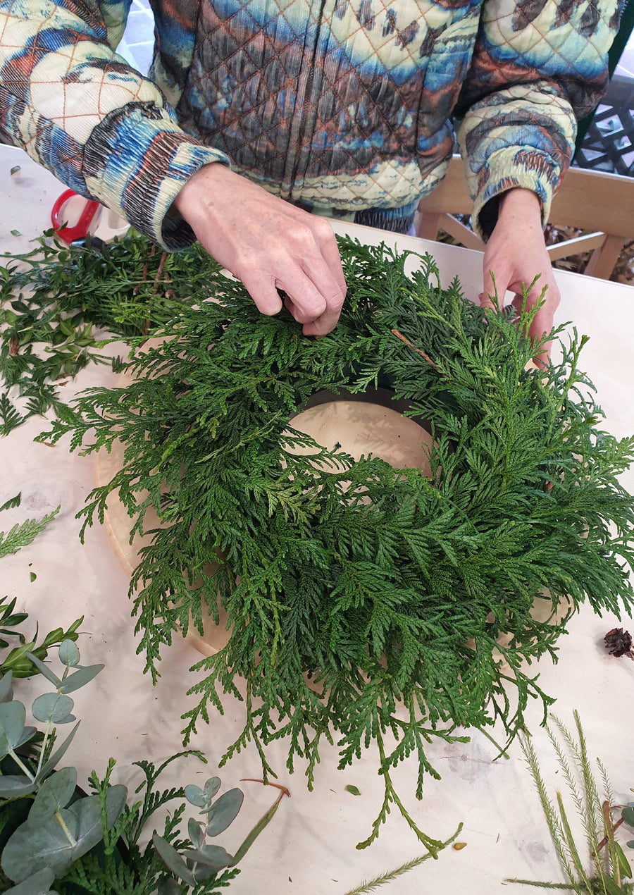 *Christmas in July* - Wreath Making Workshop