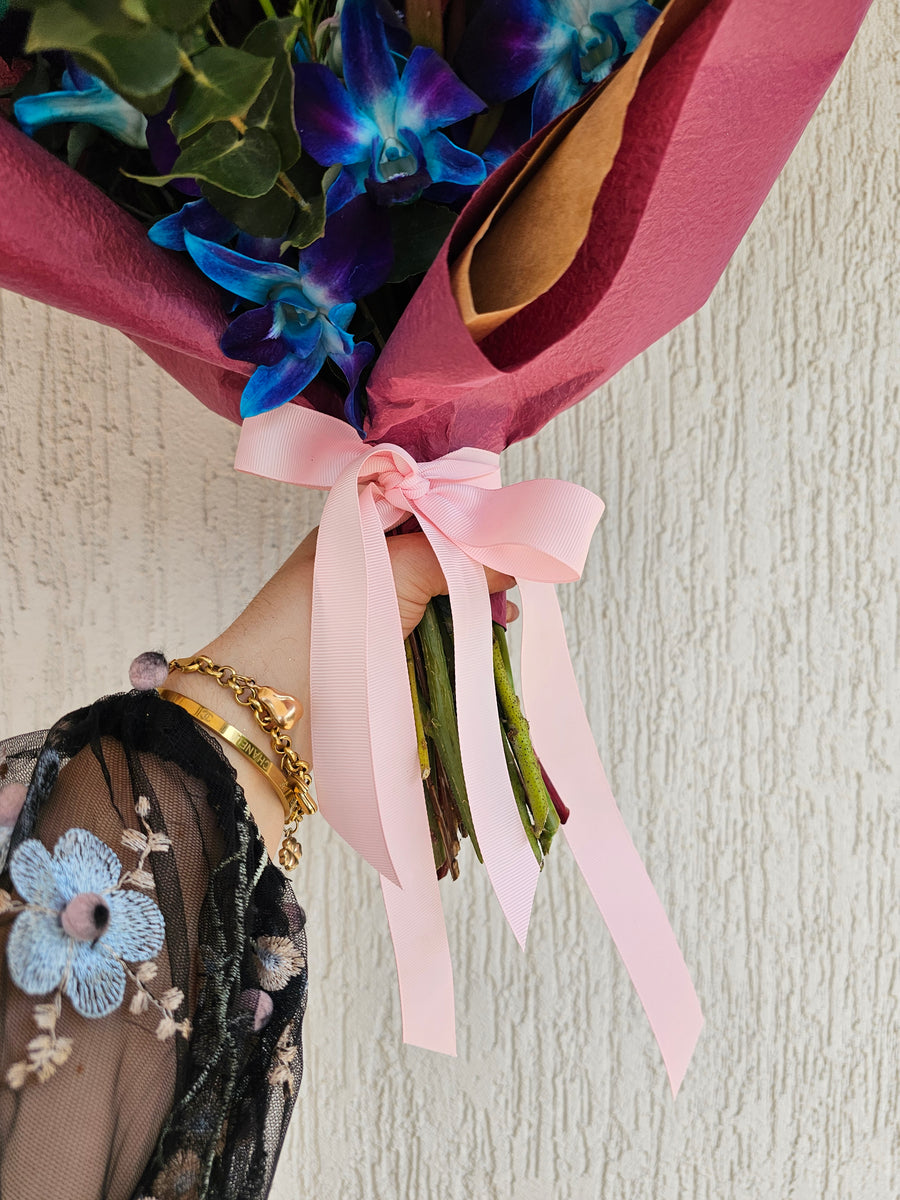 Rainbow Bloom Birthday Bouquet