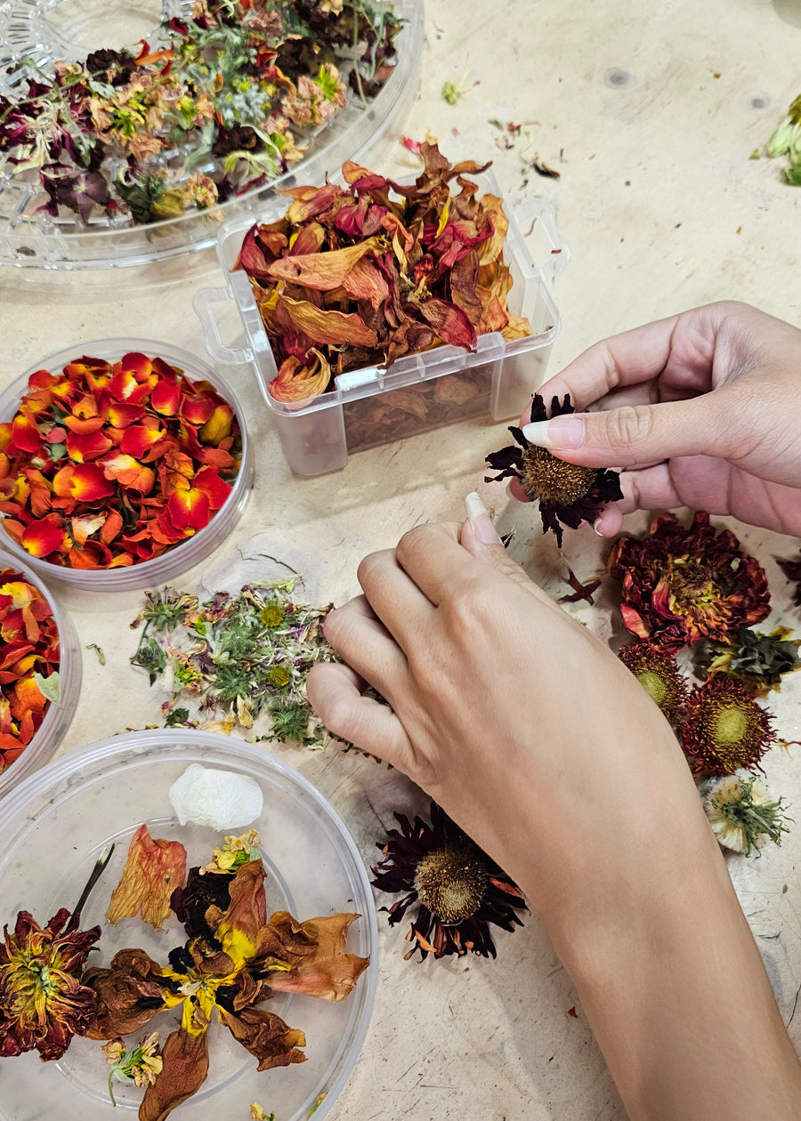 Floral Confetti Making