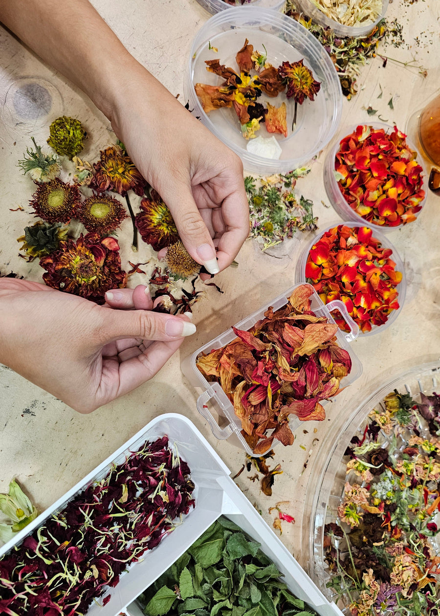 Floral Confetti Making