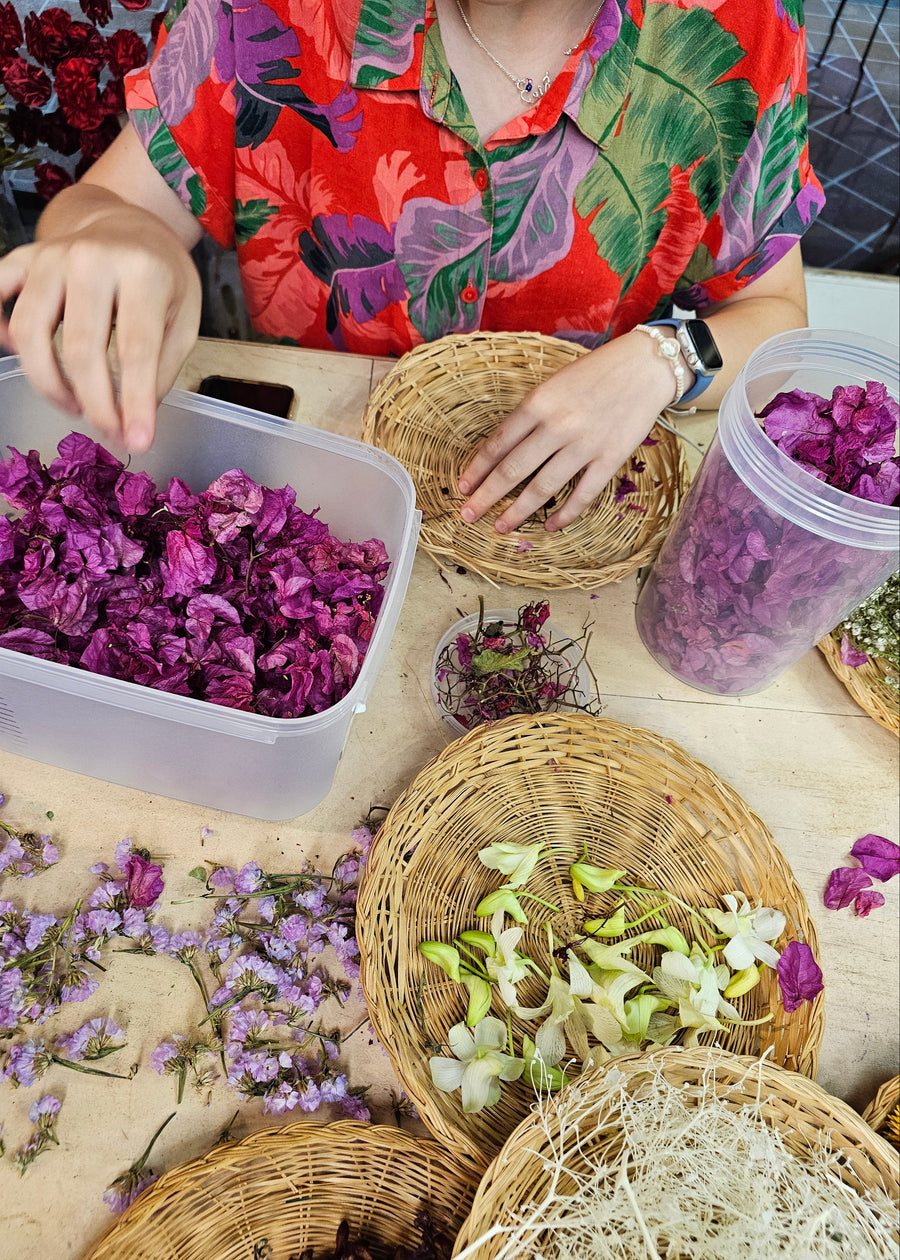 Floral Confetti Making