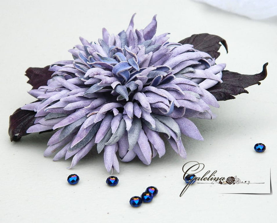 Leather Chrysanthemum Making Class – A Special Mother’s Day Workshop