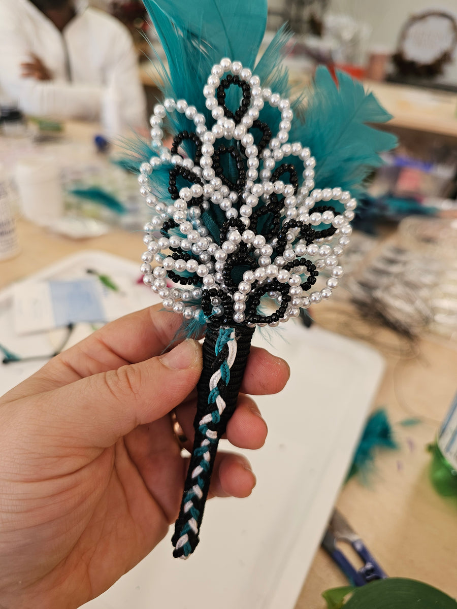 Beaded Fascinator Workshop (Half Day) - Catered