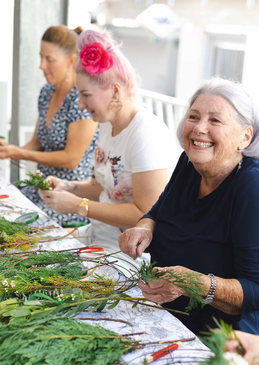 *Christmas in July* - Wreath Making Workshop